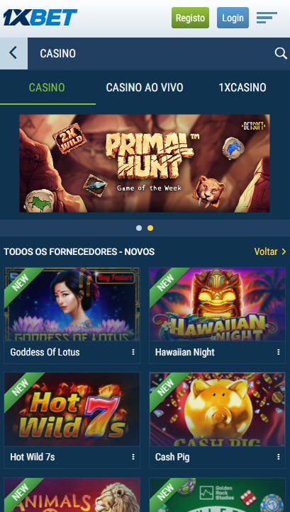 1xbet ao vivo